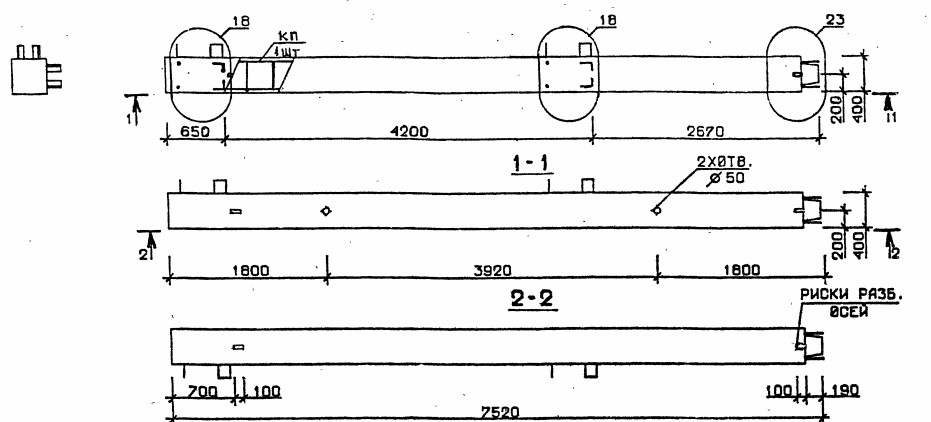 Колонна 5КВ 42.75-4-с Серия 1.020.1-2с/89